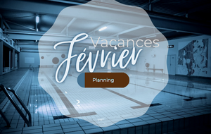 Planning: Vacances de Février