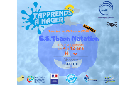 J'apprends à Nager - Octobre