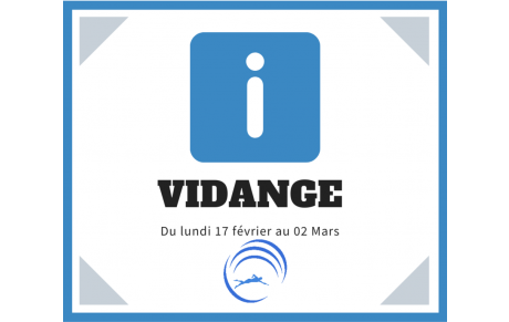 Vidange: Vacances de Févier